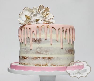 Semi Naked Cake - Cake by Peggy Does Cake