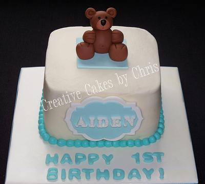 Teddy Bear Smash - Cake by Creative Cakes by Chris