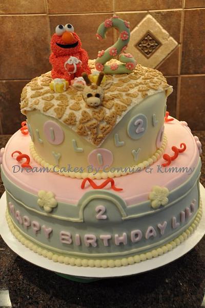 Elmo Cake  - Cake by Cake Your Dreams Come True ....  Dream Cakes By Connie and Kimmy