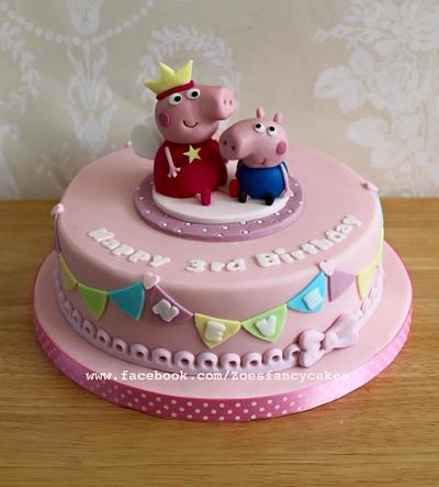 Peppa pig cake - Cake by Zoe's Fancy Cakes