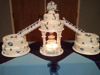 Old School Wedding - Cake by Danielle Carroll