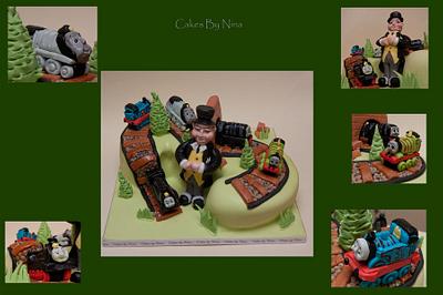 Thomas and Friends - Cake by Cakes by Nina Camberley
