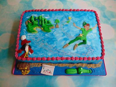 Peter Pan - Cake by For the love of cake (Laylah Moore)