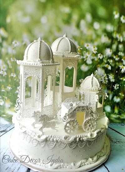 Fairytale in Royal icing  - Cake by Prachi Dhabaldeb