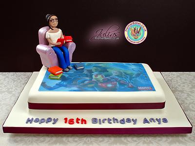 Sweet 16 Birthday Cake - Cake by Premierbakes (Julia)