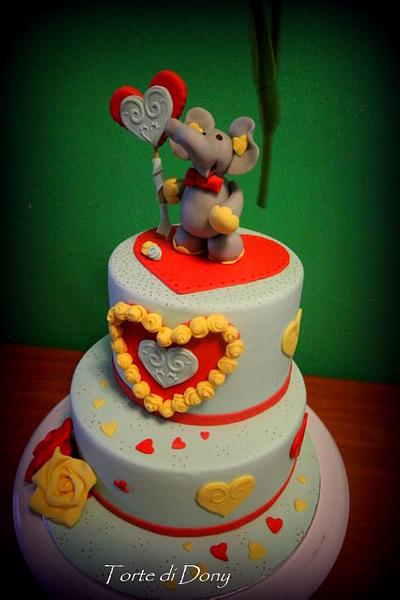Valentine Cake - Cake by Donatella Bussacchetti
