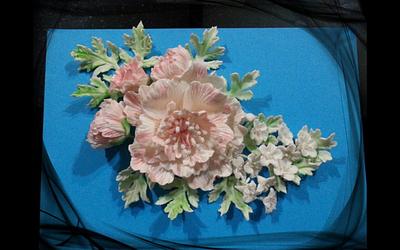 Flowers - Cake by The Custom Piece of Cake