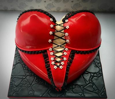 Red and black - Cake by Dari Karafizieva