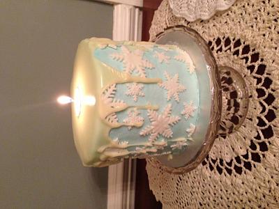 Christmas candle - Cake by jiffy0127