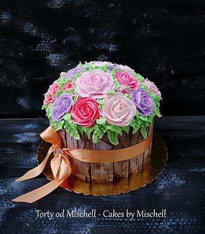Simply flowers  - Cake by Mischell