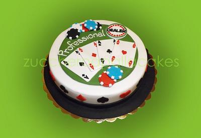 poker cake - Cake by Sara Luvarà - Zucchero a Palla Cakes
