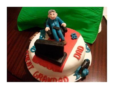 80th Birthday Cake for my Father - Cake by ldarby