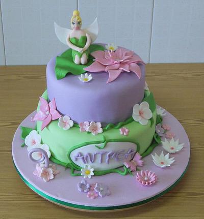 Tinkerbell theme cake - Cake by Marina Costa