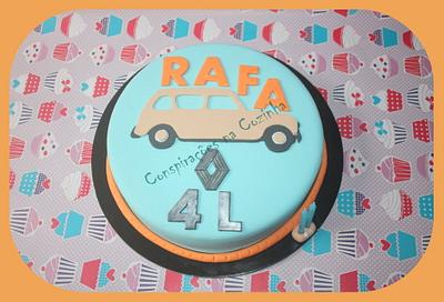 Renault 4L Cake - Cake by Carolina Cardoso