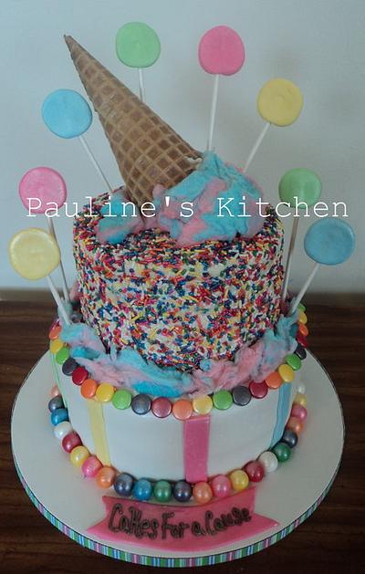 The Elvis Candy Cake - Cake by Paulineskitchen