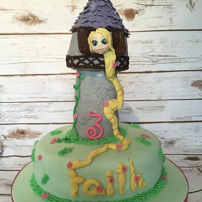 Repunzel tower - Cake by LittleCrumb  