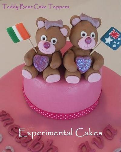 Irish & Australian Teddy Bears - Cake by JulesCarter