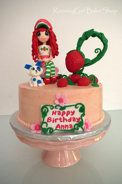 Strawberry Shortcake - Cake by Maria @ RooneyGirl BakeShop