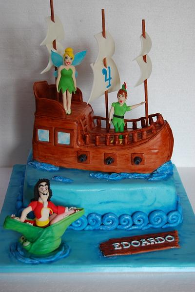 Peter Pan cake - Cake by dolcementebeky