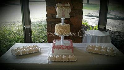 20's themed wedding cake - Cake by Michelle - Southern Charm Cakes