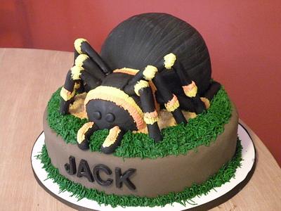 big hairy spider - Cake by Dani Johnson