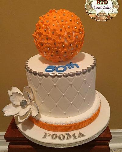 50th birthday cake - Cake by RTDsweetcakes 
