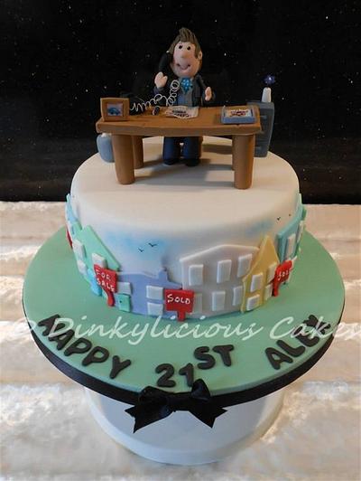 estate agent cake - Cake by Dinkylicious Cakes