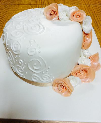 Engagement Cake - Cake by Meni Sweets