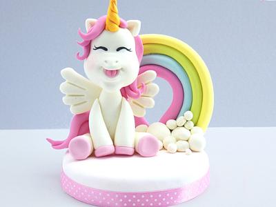 Unicorn cake topper - Cake by Alex