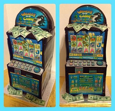 Slot Machine - Cake by Tracy's Custom Cakery LLC