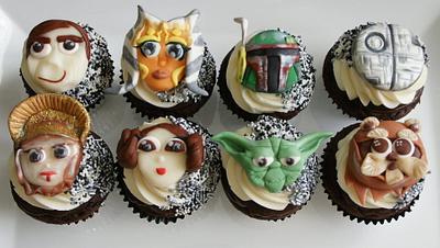 Star Wars cupcakes by Mili - Cake by milissweets