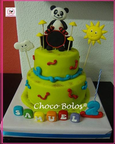 Panda - Cake by ChocoBolos