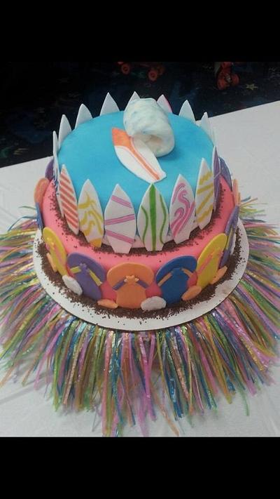 Beach cake - Cake by Fortiermommy