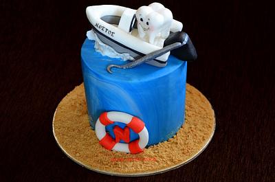 boat cake - Cake by giveandcake