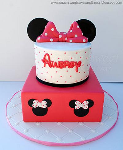 Minnie Mouse Cake - Cake by Angela, SugarSweetCakes&Treats