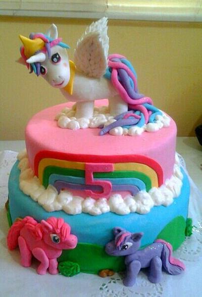 My Little Pony CAke - Cake by Sweets and CHocolat Creations  by Denise de Neira