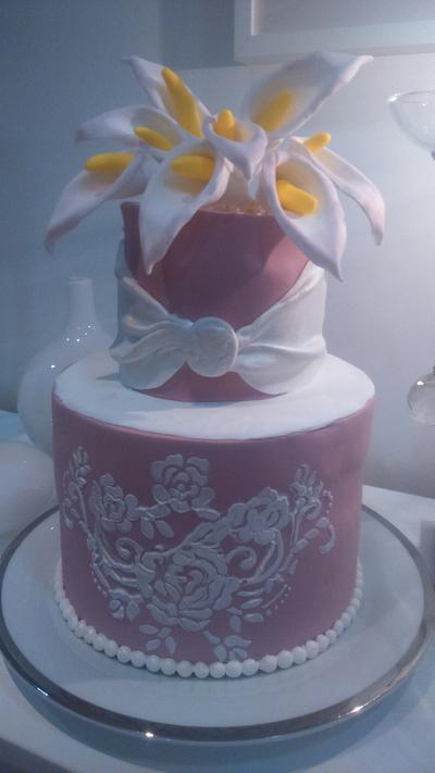 Flores vintage - Cake by Viviane Valentim