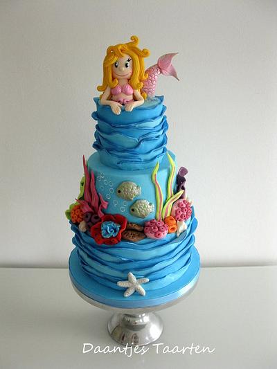 Sweet mermaid - Cake by Daantje