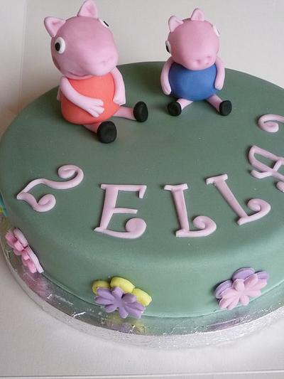 Peppa Pig - Cake by suzannahscakes