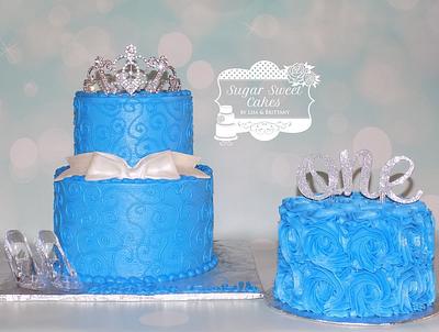 Cinderella 1st Bday - Cake by Sugar Sweet Cakes