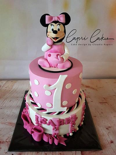 Mini Mouse - Cake by Claudia Kapers Capri Cakes