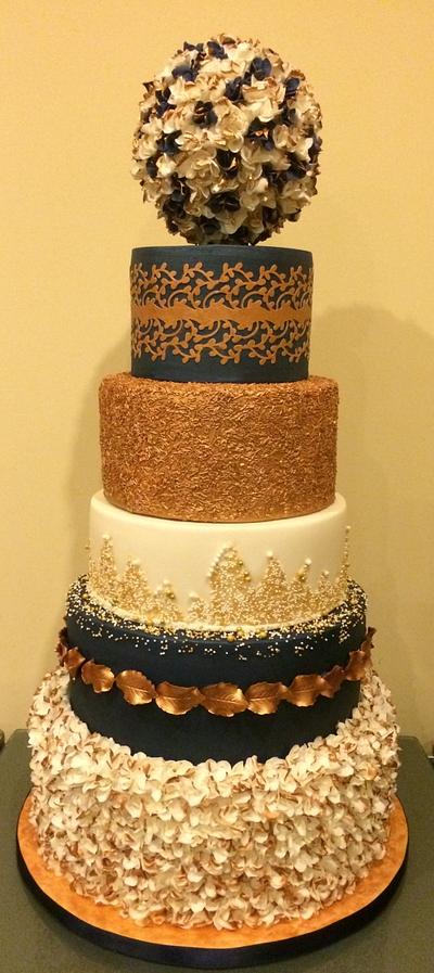 Cake International Entry London 2015 (Wedding Category) - Cake by Mimi's Sweet Treats