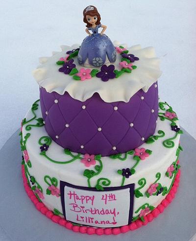 Sofia the First - Cake by TastyMemoriesCakes