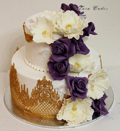  flower cake - Cake by Zara