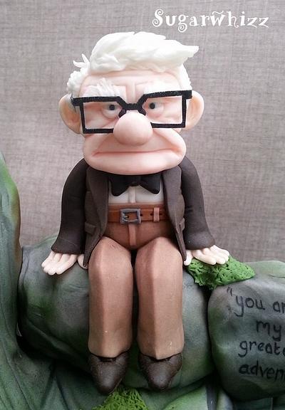 Mr Fredricksen - Up close and Personal - Cake by Sugarwhizz