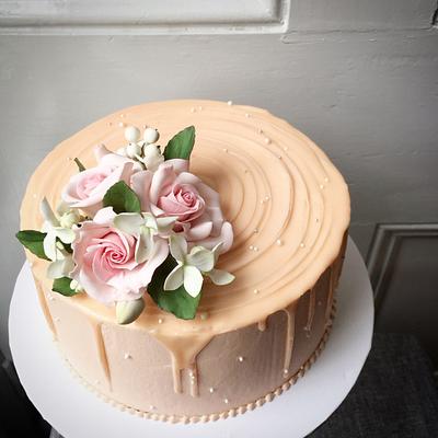 Rose posey  - Cake by Pretty Special Cakes