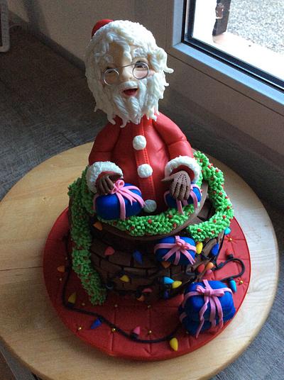 ho ho ho!!!! Merry  Christmas  - Cake by Cinta Barrera