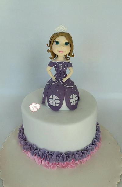 Princess Sofia - Cake by Hokus Pokus Cakes- Patrycja Cichowlas