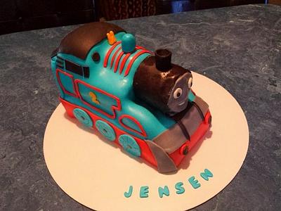 Thomas the Train - Cake by Maria Felix Cakes