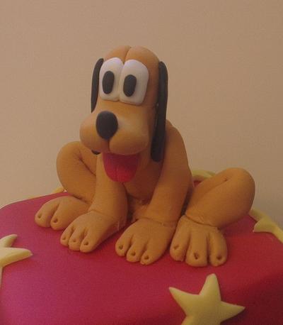 Pluto figure - Cake by FairyDelicious